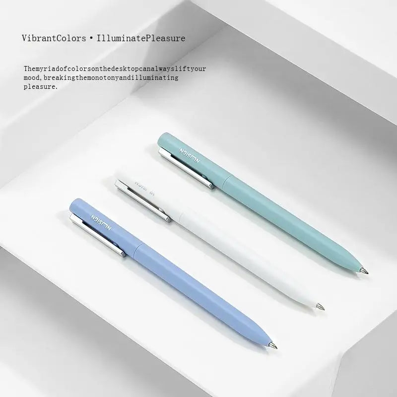Deli Nusign NS560 Twist Gel Pen 0.5mm Bullet Tip Colorful Neutral Sign Pens Rotary Switch Ultra Smooth Writing Stationery