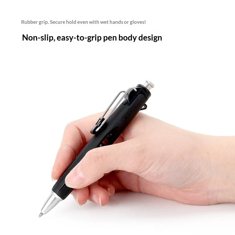 Japan TOMBOW Push Ballpoint Pen BC-AP Outdoor Sports Engineer Air Press Ball Point Pen Oily Black 0.7mm for Students Stationery