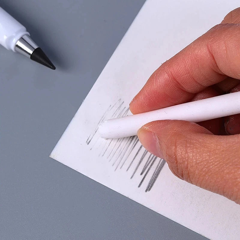 10Pcs Unlimited Eternal new Pencil No Ink write fountain Pen Pencil for Writing Art Sketch Painting Kids Gifts kawaii stationery